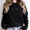 Jesus Save Christian Sweatshirt Faith Top - Image 6